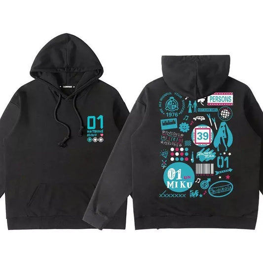 Miku Hatsune Cosplay Anime 1 Comfortable Unisex Tees