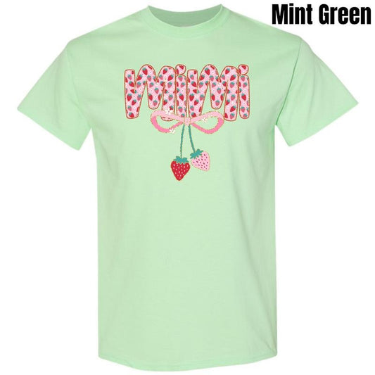 Mimi Strawberry Coquette Gildan Short Sleeve T-Shirt 'NLB'