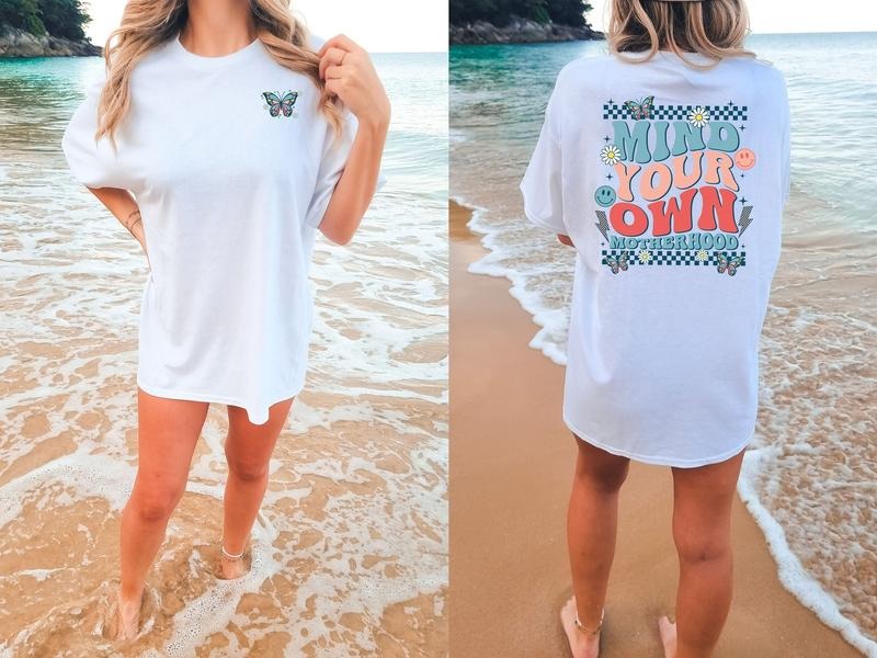 Mind Your Own Motherhood T-Shirt, Motherhood T-Shirt, New Mom Shirt, Trendy Mama Shirt, Mother's Day Gift, Mom Life