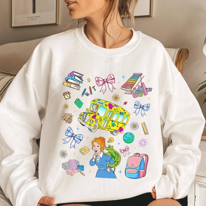 Ms.Frizzle The Magic School Bus Shirt, Back To School Shirt