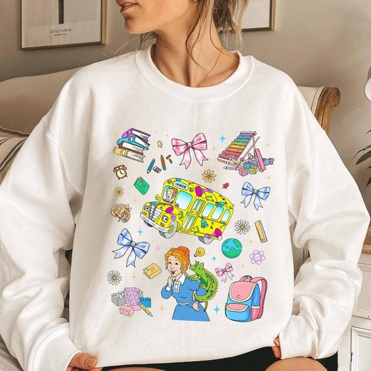 Ms.Frizzle The Magic School Bus Shirt, Back To School Shirt