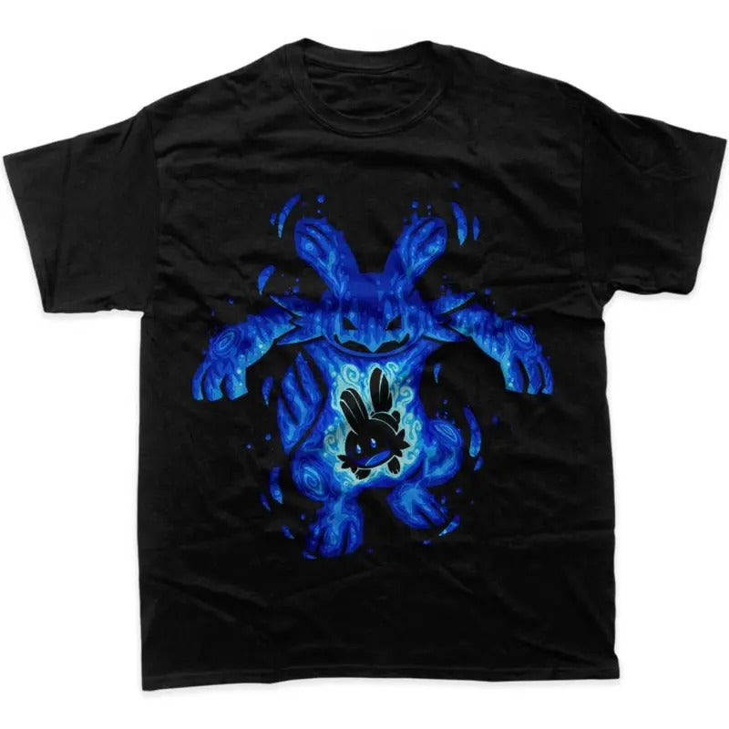 Mudkip Shirt, Marshtomp Shirt, Pokemon T-Shirt, Anime Shirt, Graphic Tee, Men's Vintage Tees,  Gift For man, gift for her Menswear Top