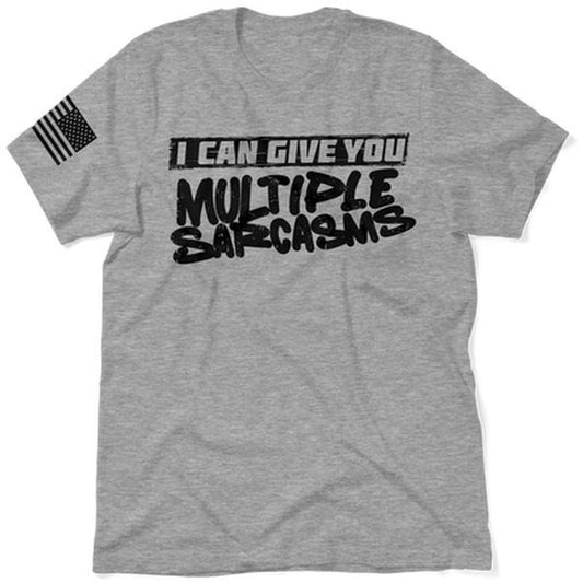 Multiple Sarcasms - Safety T-Shirt, Adult Humor Shirt, Funny Shirt, Dark Humor Shirt, For Gift.