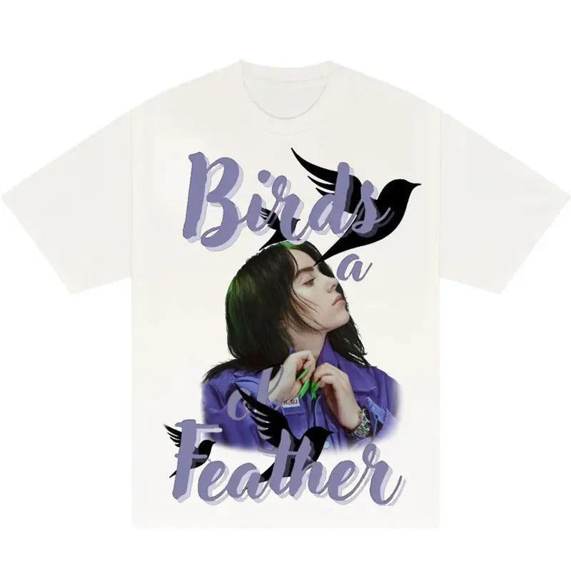 Music Birds a Feather Shirt, Eilishh Gift Fans Tee