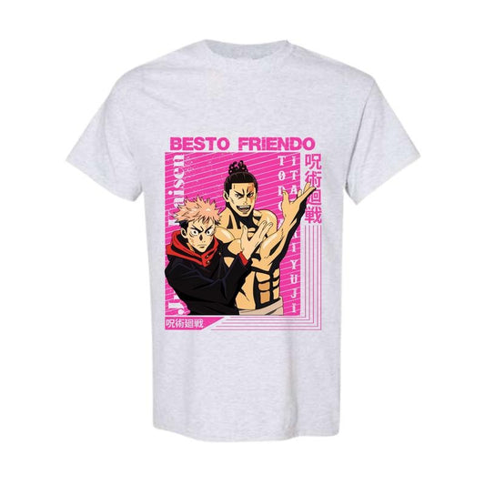 My Besto Friendo, Anime T-shirt DRG, Full Color, Full Size Comfort Cotton
