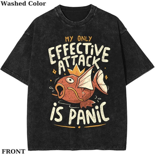 My Only Attack - Magikarp - pokemon Graphic shirt, Poke Shirt, PKM TShirt, Anime Cute Shirt, Vintage T-Shirt Menswear Top Underwear Tshirt