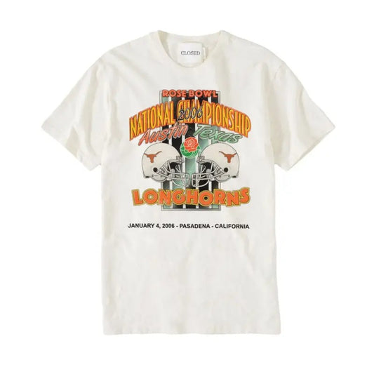 NCAA Vintage UNC '06 Texas Longhorns T-Shirt, Unisex, Vintage Shirt, Sport Streetwear Top Vintage Tee