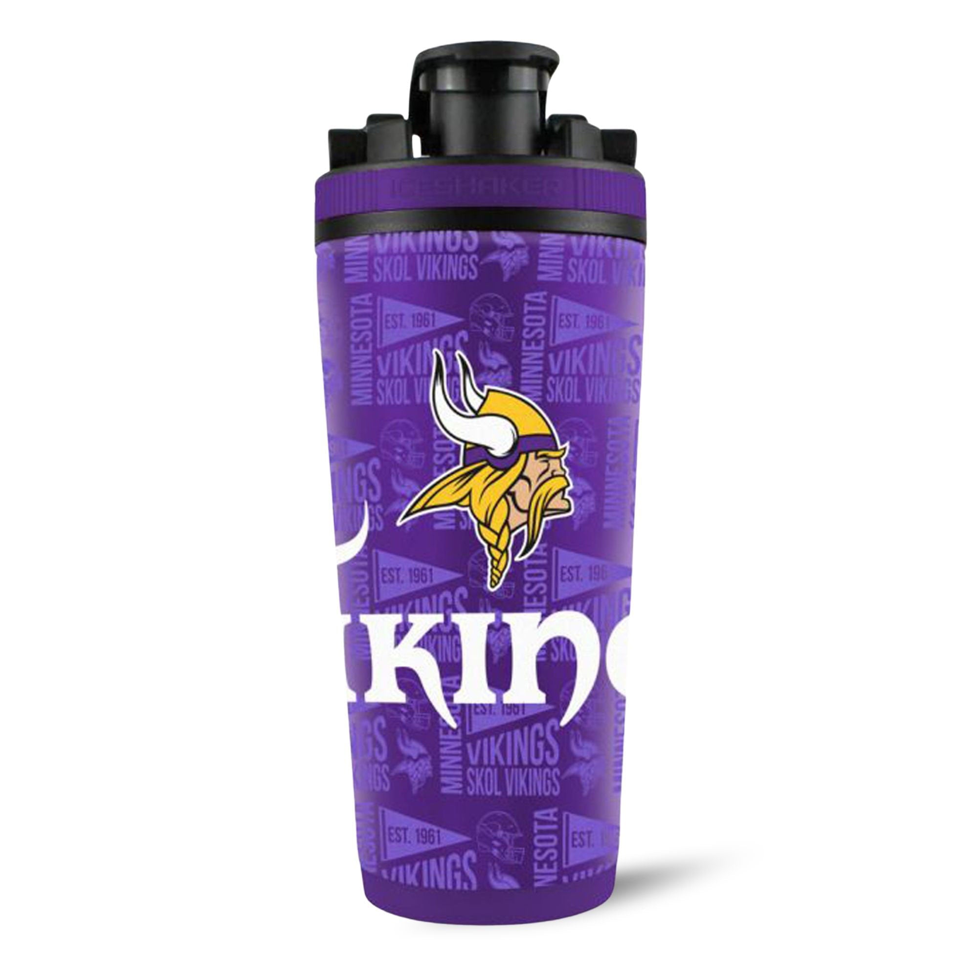 Officially Licensed Minnesota Vikings 26oz Ice Shaker