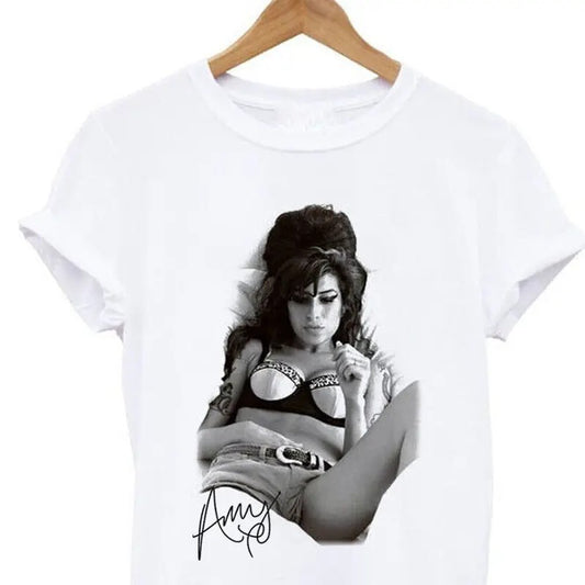 New Amy Winehouse Music Lover Shirt Cotton Unisex All Size T-Shirt