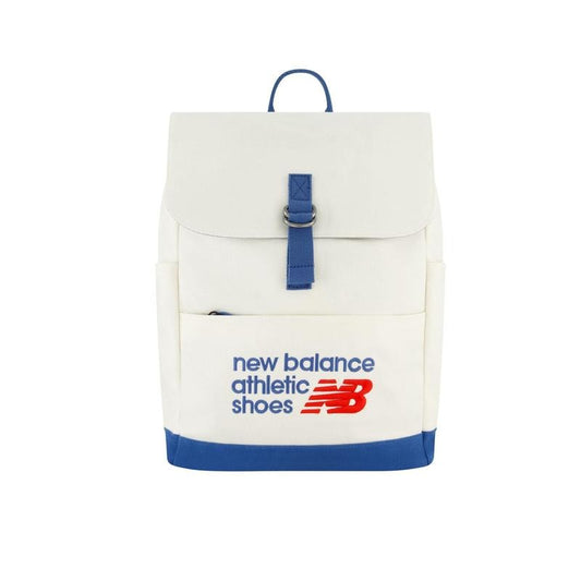 New Balance Men's Blue & White Canvas Backpack