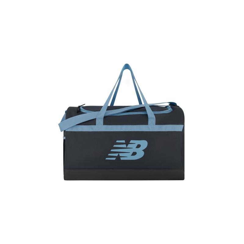 New Balance Men's Gray & Blue Small Team Duffel Bag