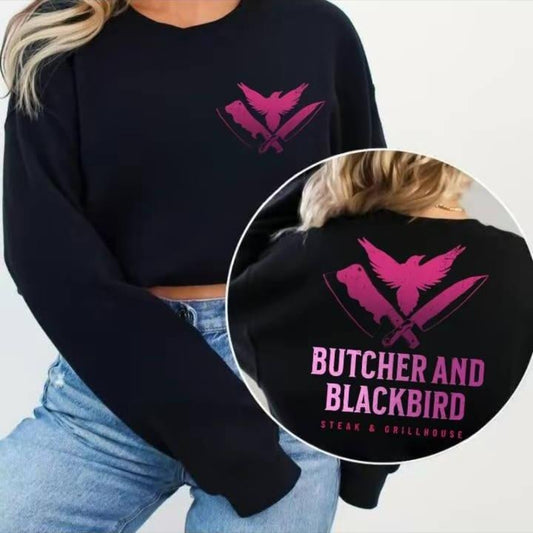 New Version Butcher and Blackbird Booktrovert Bookish Sweatshirt,T-shirt And Hoodie Dark Academia Hoodie Born To Read Bookish Thngs Enemies To Lovers Romantasy  Bookworm