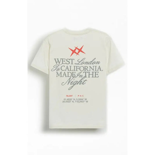 Nightlab Men's West London T- California Oversized T-Shirt - Multicolor