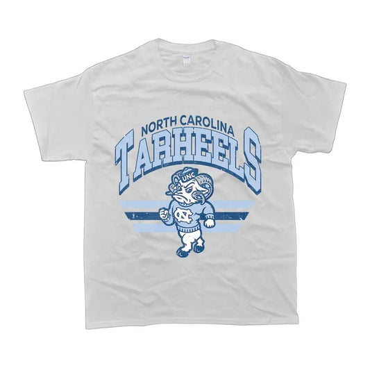North Carolina Tar Heels Basketball T-Shirt Comfort Cotton Tshirt