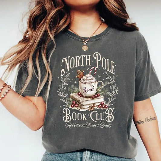 North Pole University  Shirt, Christmas Shirt, North Pole Shirt, Holiday Shirt, Santa Tee, Reindeer Tees