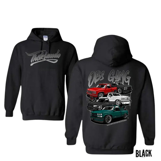 Obs Gang T-Shirt - Crewneck Sweatshirt - Hoodie, Pickup Trucks Shirt, Shirts For Men, Car Merch, Casual Wear for Everyone Menswear