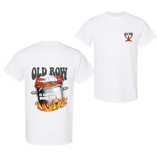 Old Row The Crawfish Boil Pocket T-Shirt, 2 Sides Tshirt, Top Trendy, Gift For Him And For Her