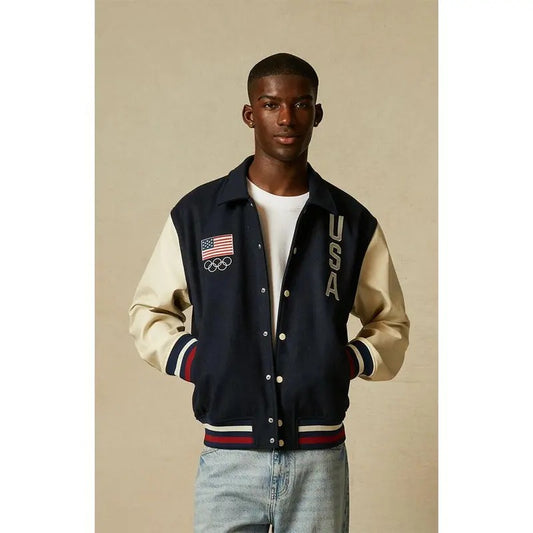 Olympics Men's Team USA Varsity Jacket