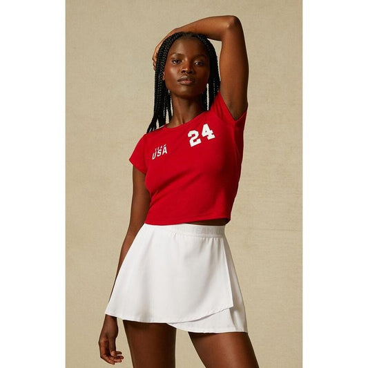 Olympics Women's PAC WHISPER Active Team USA Sport Mini Skort