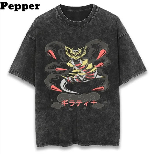 Ominous Giratina Vintage Tee, Ominous Giratina Shirt, Ominous Giratina Merch, Pokemon Shirt, Anime Shirt, gift for him, gift for her Top Menswear