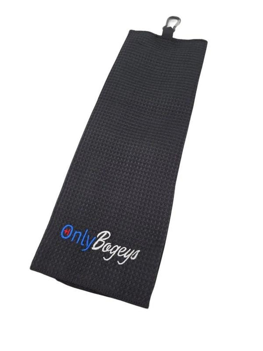 Only Bogeys Golf Towel