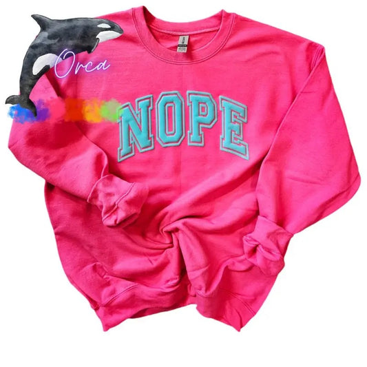 Orca ~ CUSTOM Unisex Sweatshirt with Puff ~ Small - 4XL Womenswear