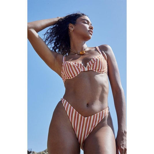 Outer Banks Women's Whalebone V High Cut Bikini Bottom