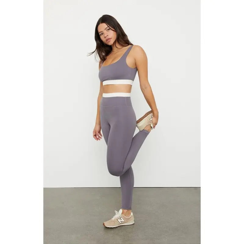 PAC 1980 Women's PAC WHISPER Active Charcoal Whitney Yoga Pants