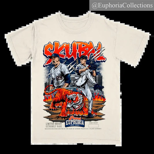 PE Tarik Skubal Tee Planet Euphoria Shirt, Vintage Style 90s Retro Unisex Streetwear Tee , Retro Chic Tee
