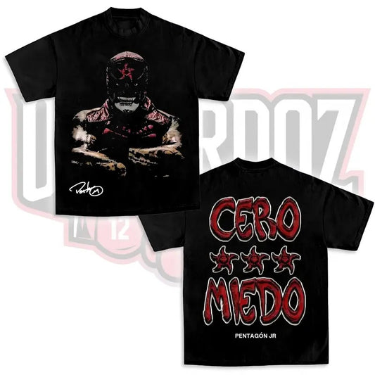 PENTA ZERO MIEDO JR 2.0 TEE, Zero Miedo Tee, Pentagon Shirt, WWE Shirt, Sports T-shirt, Wrestling Gift, Gift for Him Her Hoodie Sweatshirt Menswear