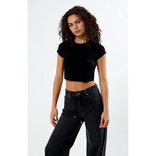 PS Basics by Pacsun Women's Queen Cropped T-Shirt