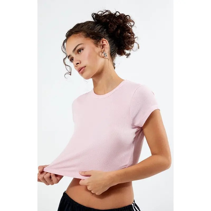PS Basics by Pacsun Women's Queen Cropped T-Shirtstyle{n002}5
