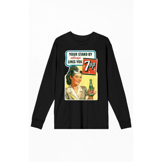 PacSun Men's 7UP Your Stand-By Long Sleeve T-Shirt - Multicolor