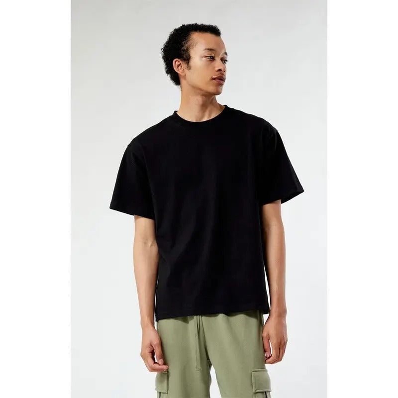PacSun Men's Black Premium Oversized T-Shirt