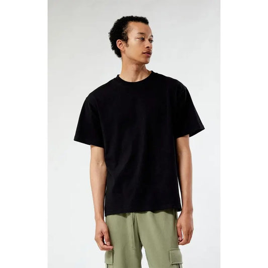 PacSun Men's Black Premium Oversized T-Shirt