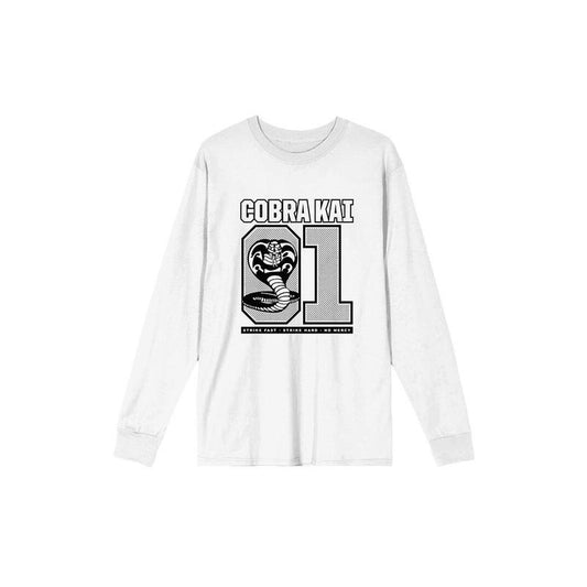 PacSun Men's Cobra Kai 01 Snake Logo Long Sleeve T-Shirt - Multicolor