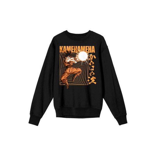 PacSun Men's Dragon Ball Z Goku Kamehameha Crew Neck Sweatshirt