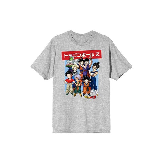 PacSun Men's Dragon Ball Z Group Pose T-Shirt - Multicolor