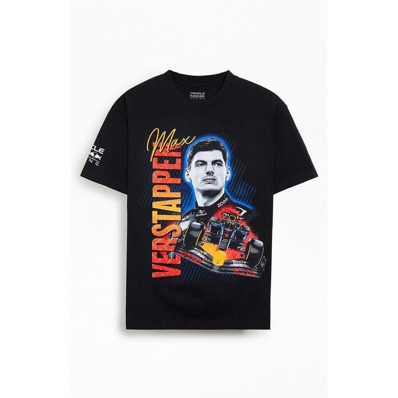 PacSun Men's F1 Red Bull Max Verstappen T-Shirt - Multicolor
