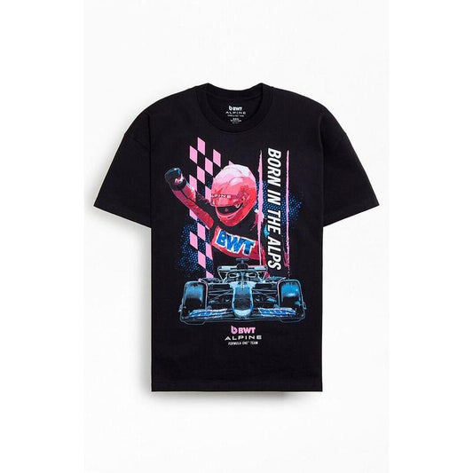 PacSun Men's Flag Team Driver Formula One Team T-Shirt - Multicolor