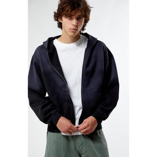 PacSun Men's Heavyweight Spray Full Zip Hoodie