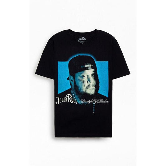 PacSun Men's Jelly Roll Face T-Shirt - Multicolor