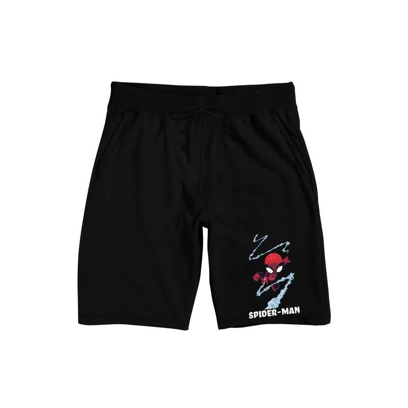 PacSun Men's Marvel Universe Chibi Spider-Man Sweat Shorts