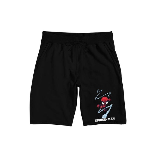 PacSun Men's Marvel Universe Chibi Spider-Man Sweat Shorts