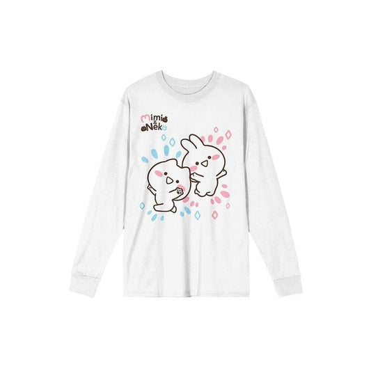 PacSun Men's Mimi & Neko Rabbit Long Sleeve T-Shirt - Multicolor