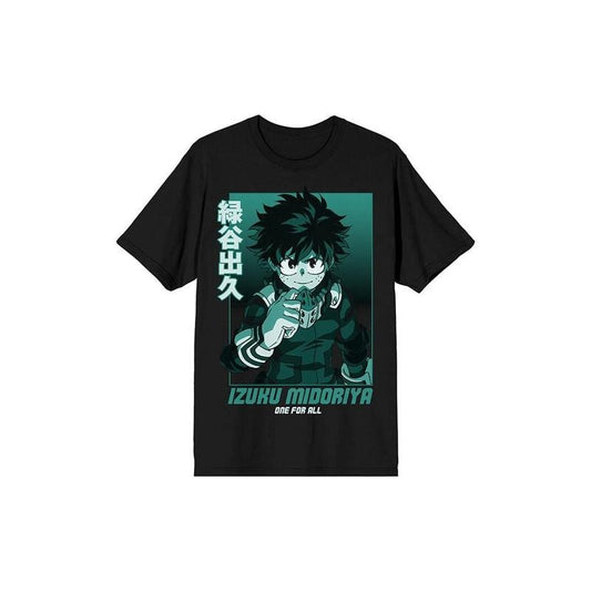 PacSun Men's My Hero Academia Izuku Anime T-Shirt - Multicolor