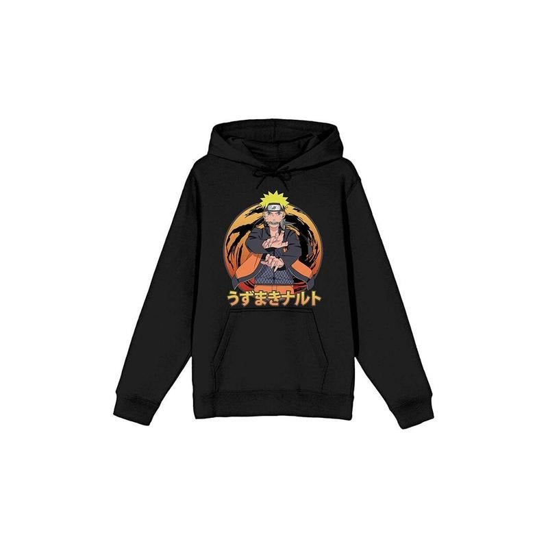 PacSun Men's Naruto Shippuden Black Hoodie