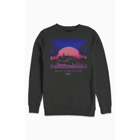 PacSun Men's Neon Back To The Future Crew Neck Sweatshirt