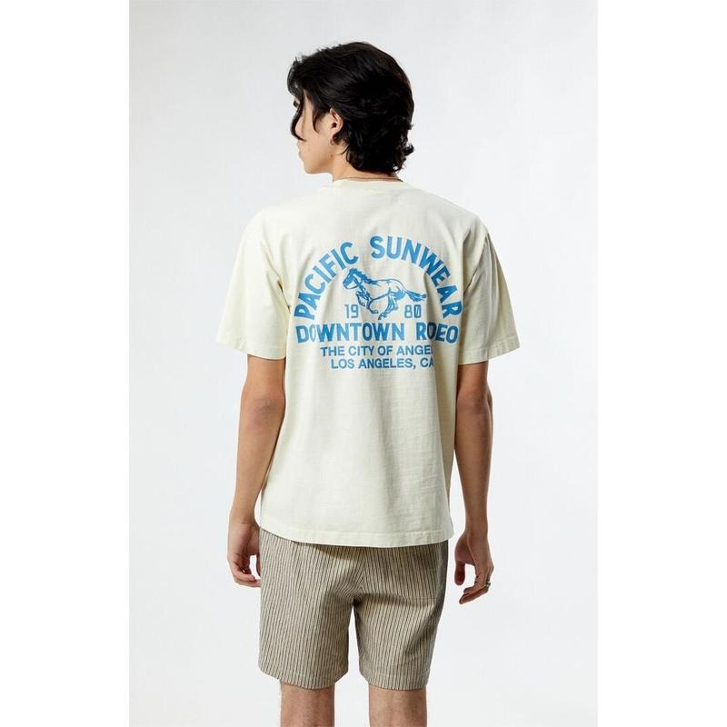 PacSun Men's Pacific Sunwear Rodeo Oversized T-Shirt - Multicolor