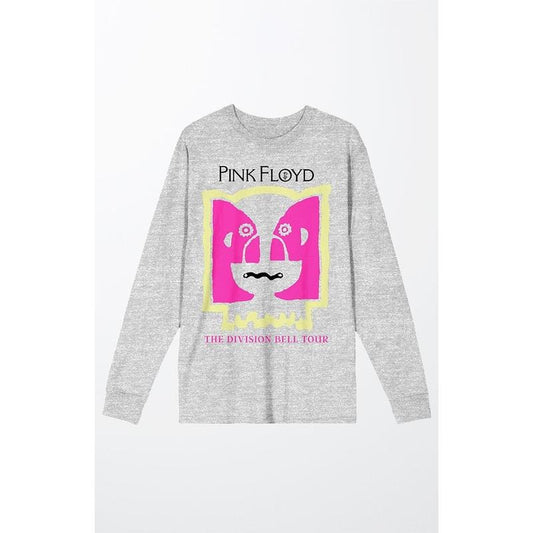 PacSun Men's Pink Floyd Division Bell Long Sleeve T-Shirt - Multicolor